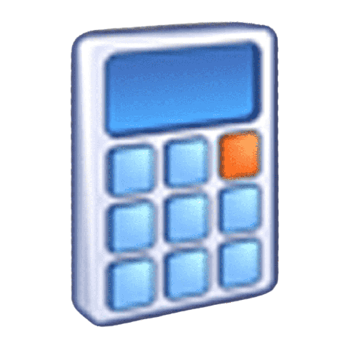 Icone da calculadora do Windows XP
