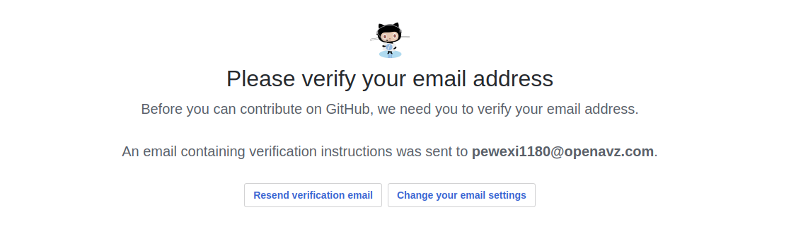 Imagem mostrando uma segunda validação, sendo ela por email onde solicita a verificação do mesmo